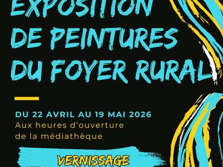 Exposition de peintures du Foyer Rural