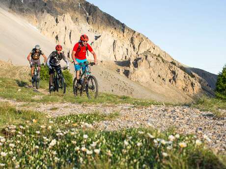 GTHA - Grande Traversée des Hautes-Alpes à VTT - [ section Queyras ]