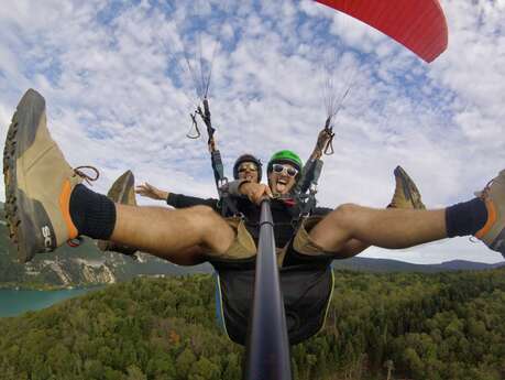 Baptême parapente avec Val's en l'Air
