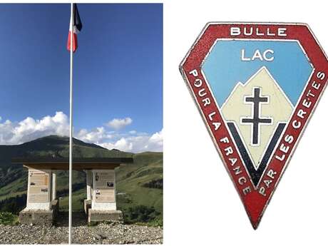 Cérémonie hommage Compagnie du Lac-Capitaine Bulle