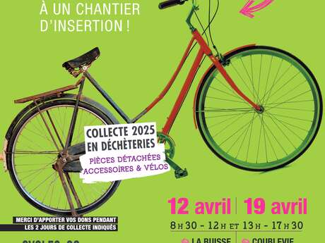 Collecte de vélos, accessoires et pièces détachées