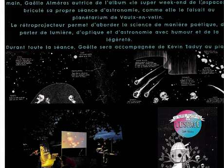Séance d'astronomie bricolée