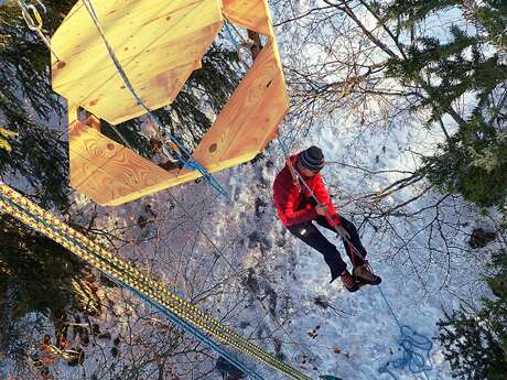Goûter perché en forêt de Chartreuse