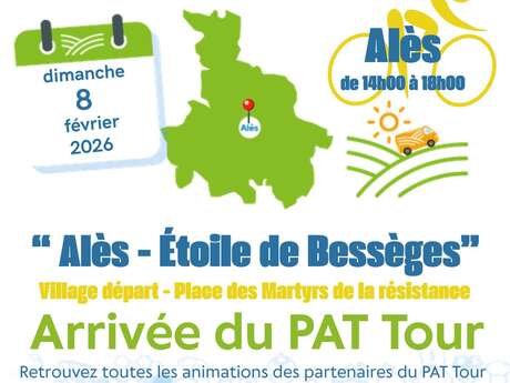 PAT Tour d'Alès Agglomération :-Etape 10 Arrivée Alès