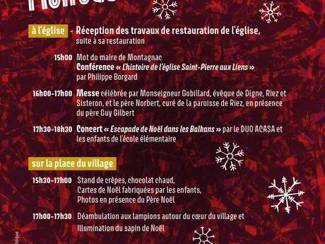 Noël à Montagnac Montpezat