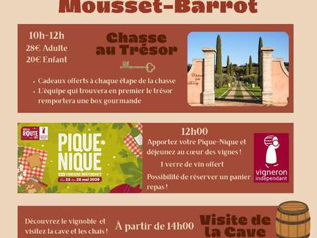 Journée aux Vignobles Mousset-Barrot