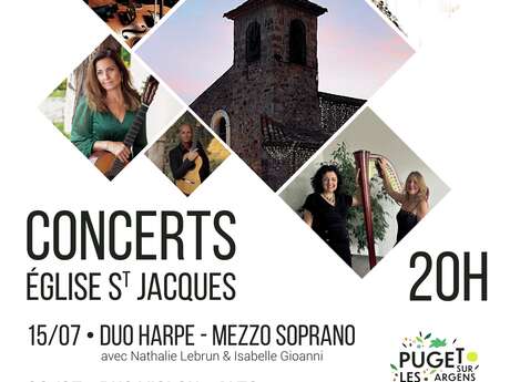 Concerts à l'Eglise St Jacques