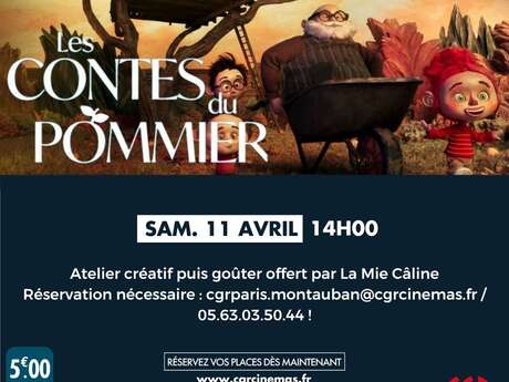 Ciné | Atelier & Goûter - Les contes du pommier