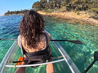 Clear Kayak