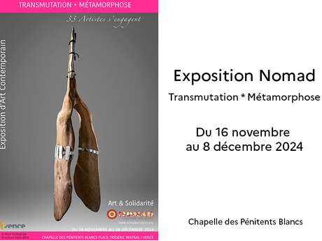 Exposition Nomad : « Transmutation * Métamorphose »