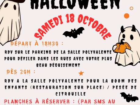 Soirée Halloween à Saint-Paul-des-Landes Soirée Halloween à Saint-Paul-des-Landes