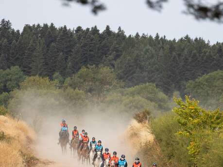 Le Raid des Pèlerins : concours international d'endurance équestre