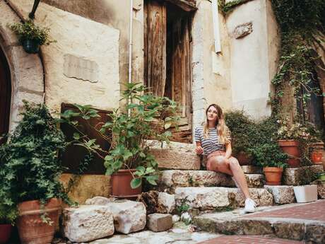 Guided tour of the village of La Turbie