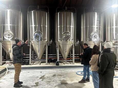 Visite commentée de la brasserie