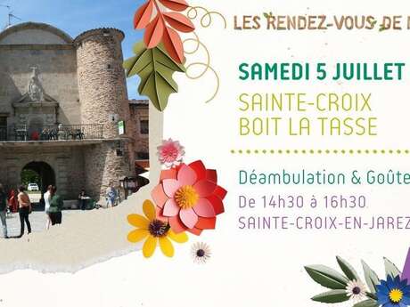Les Rendez-vous de mon Parc "Sainte-Croix boit la tasse !"