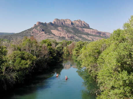 Canoë de Roquebrune à la mer