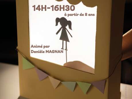Atelier : Fabrique ton théâtre d'ombres (A partir de 8 ans)