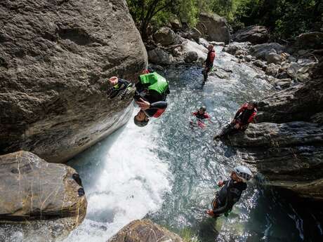 De la fraicheur cet été ! Canyoning dans le Pays des Ecrins