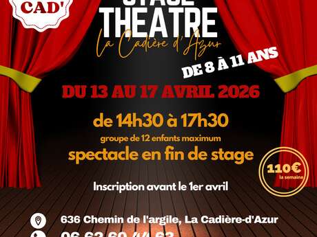 Stage pour enfants