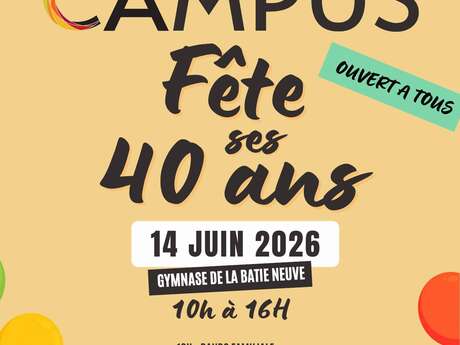 Campus fête ses 40 ans
