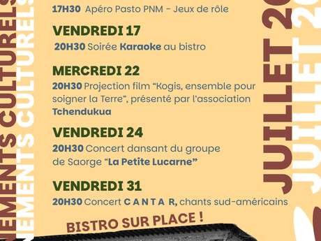 Evènements culturels à Neige & Merveilles