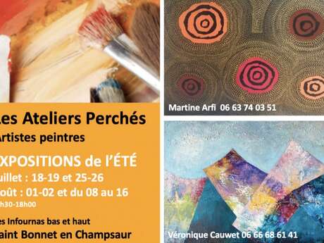 Les Ateliers Perchés - Expositions de l'été