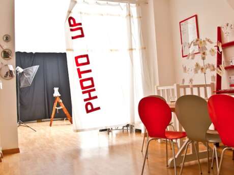 Laboratorio fotografico con Grégoire