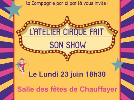 Spectacle de cirque des enfants !