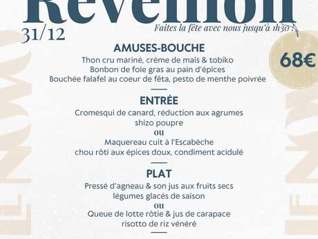 Le Novo  - Réveillon de la Saint-Sylvestre