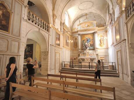 Visite commentée "Les tableaux de la chapelle des pénitents Gris"
