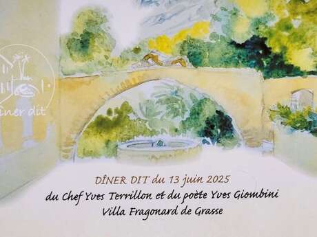 Diner poétique en musique et en accord mets et vins