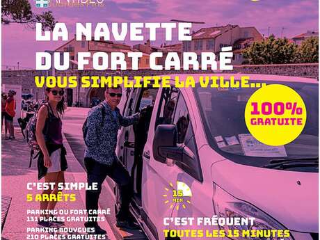 Navette gratuite du Fort Carré