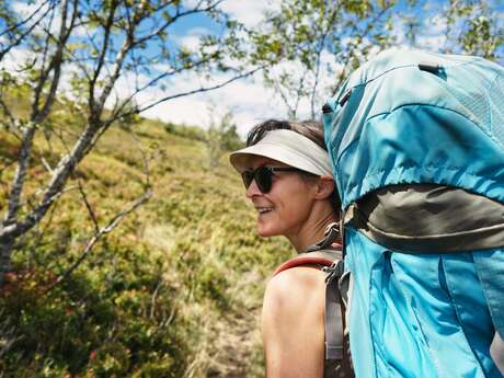 Forez hiking Anne-Marie Griot, mediumaltitude mountain guide