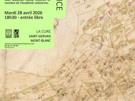 Conférence "Agriculture, alpages et pâturages au pays du Mont-Blanc au 18ème siècle" par Sébastien Savoy
