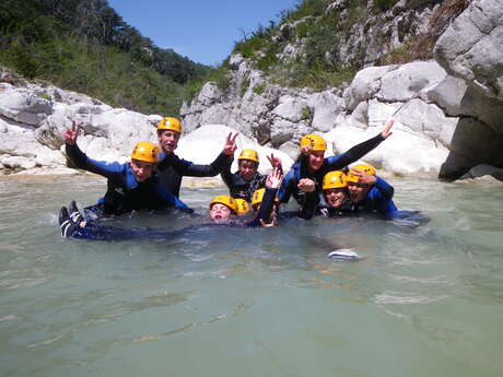 Canyoning avec l'Aspa