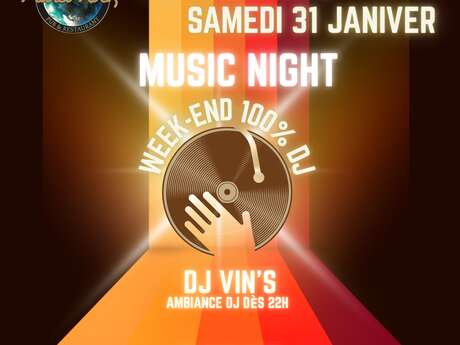 Week-end music night 100% DJ au Planet Rock