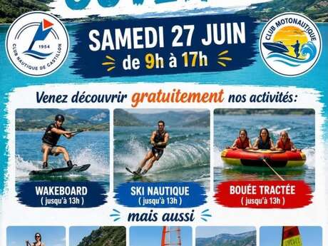 Portes ouvertes clubs Nautique et Motonautique