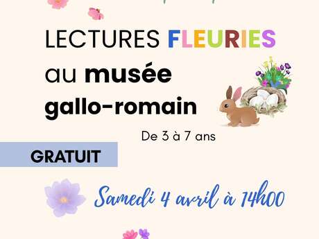 Lectures fleuries au Musée Gallo Romain