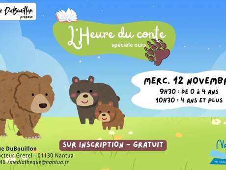 Heure du conte spéciale "Ours"