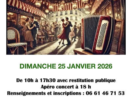 Concert de l'Atelier de Musique d'ensemble : valses et tango