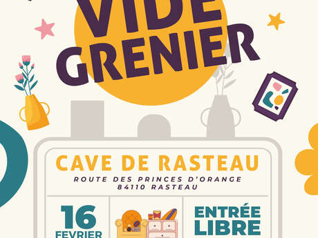 Vide grenier - Cave de Rasteau