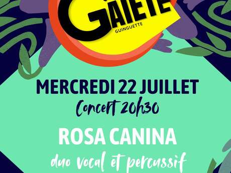 CONCERT ROSA CANINA [duo vocal et percussif] 20H30
