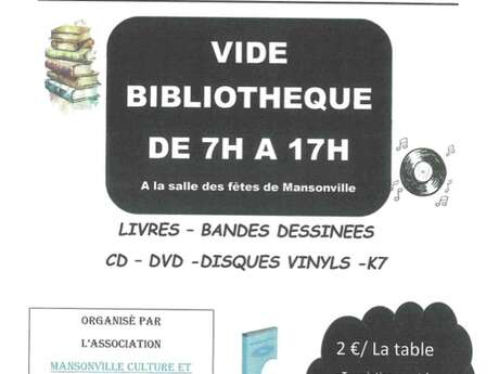 Vide bibliothèque Vide bibliothèque