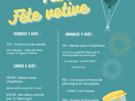 Fête votive Fauroux - Rikiki