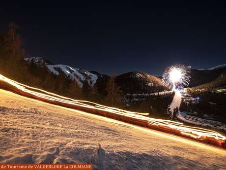 Descente aux Flambeaux et Feux d'Artifice