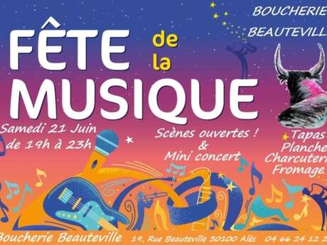 Scènes ouvertes et mini concert