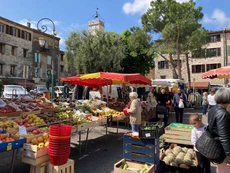 Marché provençal de Tourrettes-sur-Loup