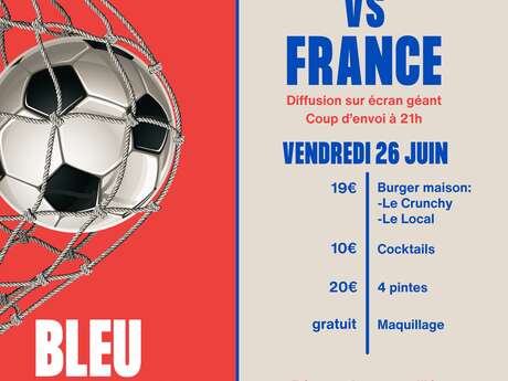 Retransmission match - Soirée coupe du monde
