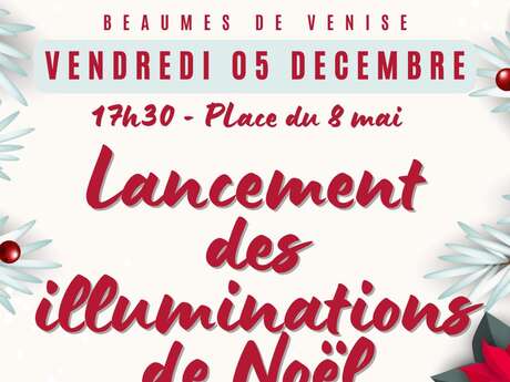 Lancement des illuminations de Noël