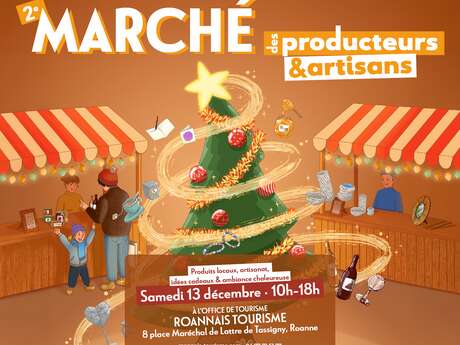 2ème édition du marché des producteurs et artisans